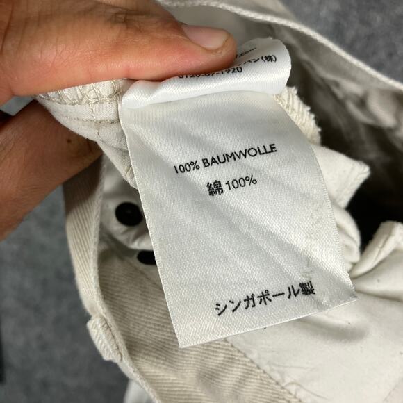 Eddie Bauer Jeans Women's Size 18 Beige Capri Casual Cotton Denim Pants - Picture 7 of 10